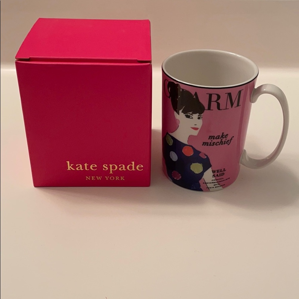 Kate Spade Make Headlines Make Mischief Mug